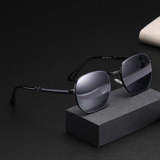 European And American Fashion Box Sunglasses For Men Lion-Tree