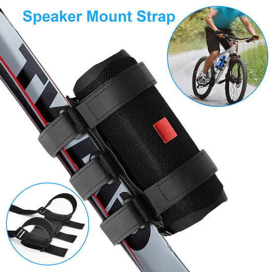 Bluetooth Speaker Mount Bike Adjustable Strap Accessories For Golf Cart Bicycle Lion-Tree