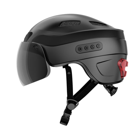 Riding Helmet Camera With Bluetooth Turn Taillight Flashing Lion-Tree