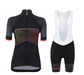 New style short-sleeved bib cycling suit Lion-Tree