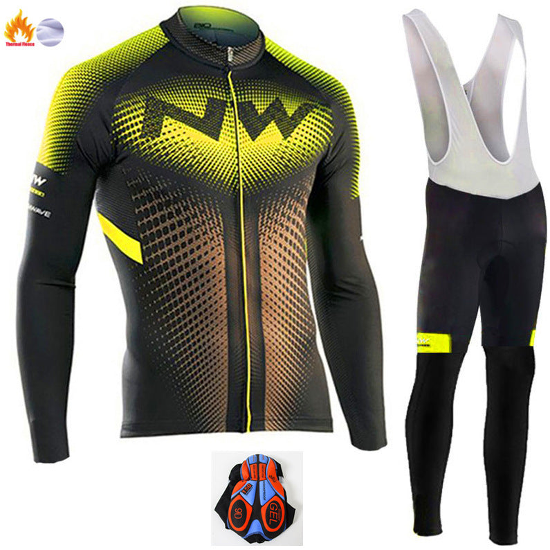 Cycling jersey long sleeve suit Lion-Tree