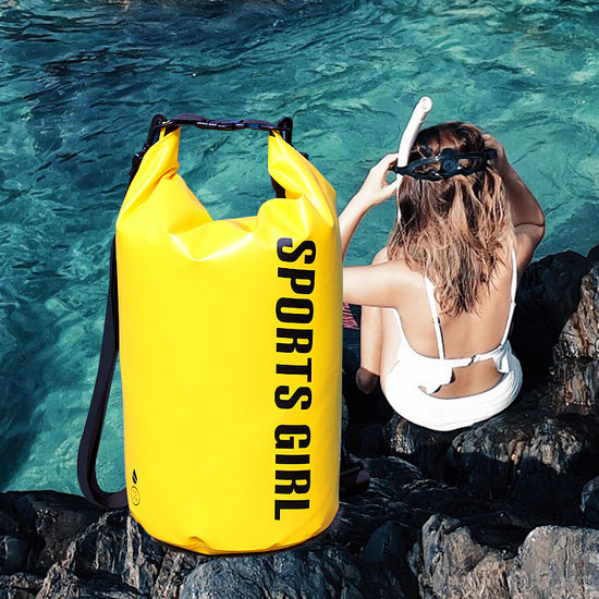 Floating Waterproof Dry Bag 15L Dry and Wet Separation Design Lion-Tree