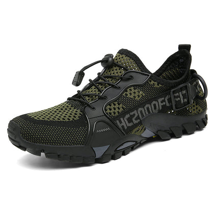 Cloth Shoes With Breathable Mesh For Hiking Lion-Tree