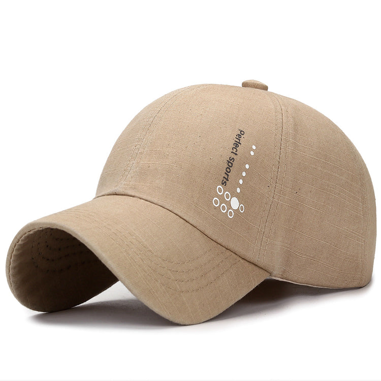 Washed Distressed Baseball Cap Men&