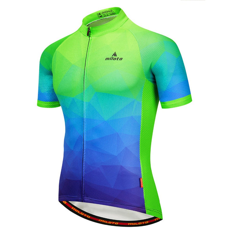 Cycling jersey short top plus extra large size Lion-Tree