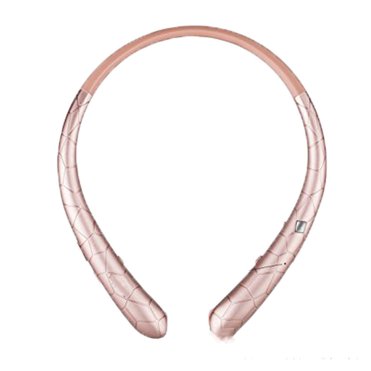 Sports Retractable Wire Handsfree Call Wireless Neckband Bluetooth Headphones Stereo Headset Lion-Tree