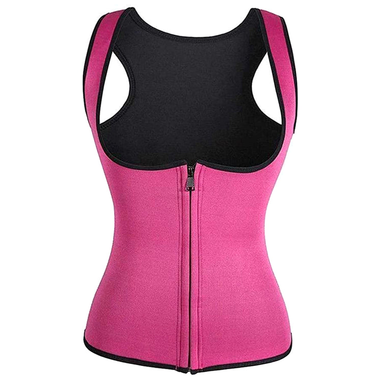 Zipper-Style Ladies Body Tummy Court Corset, Yoga Wear, Fitness Vest, Shapewear Lion-Tree