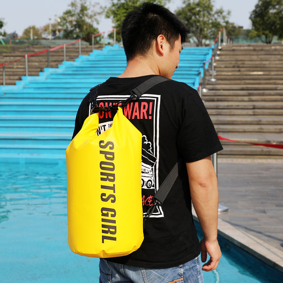 Floating Waterproof Dry Bag 15L Dry and Wet Separation Design Lion-Tree