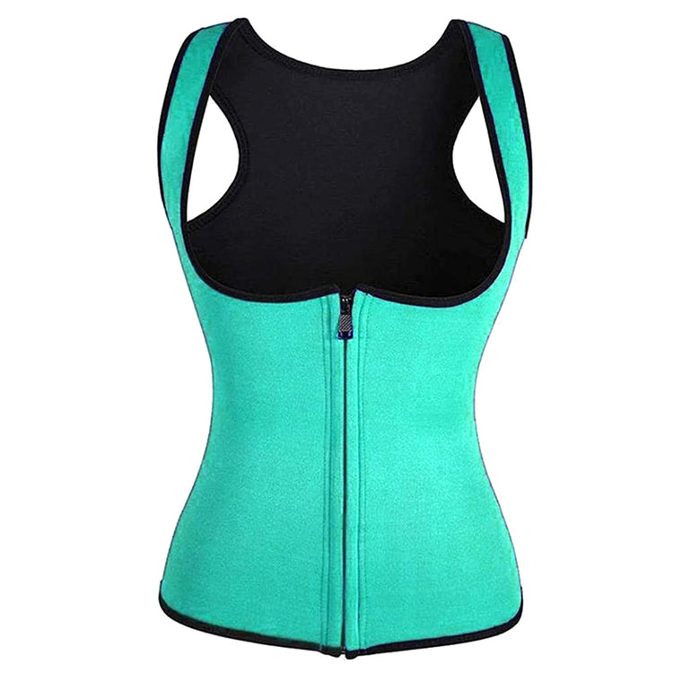 Zipper-Style Ladies Body Tummy Court Corset, Yoga Wear, Fitness Vest, Shapewear Lion-Tree