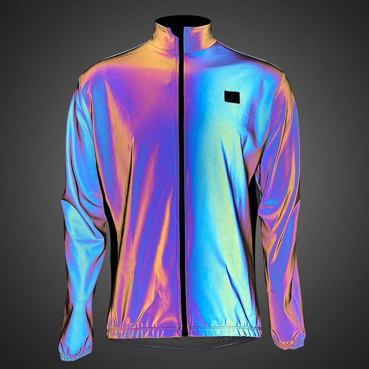 Cycling Jacket Colorful Reflective Night Riding Safety Jacket Lion-Tree