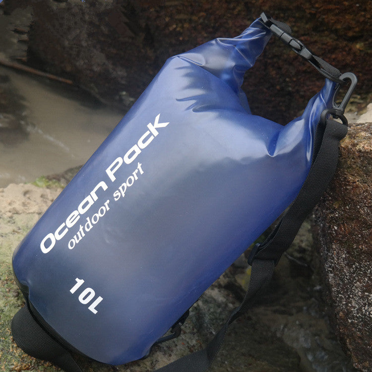 Spot beach bag anti water bucket bag PVC waterproofing bag drifting waterproof bag swimming bag outdoor sports bag Lion-Tree