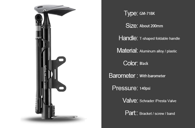 High-pressure bicycle pump Lion-Tree