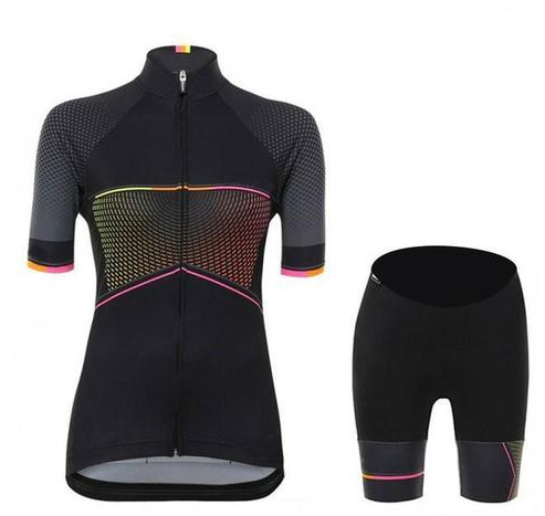 New style short-sleeved bib cycling suit Lion-Tree