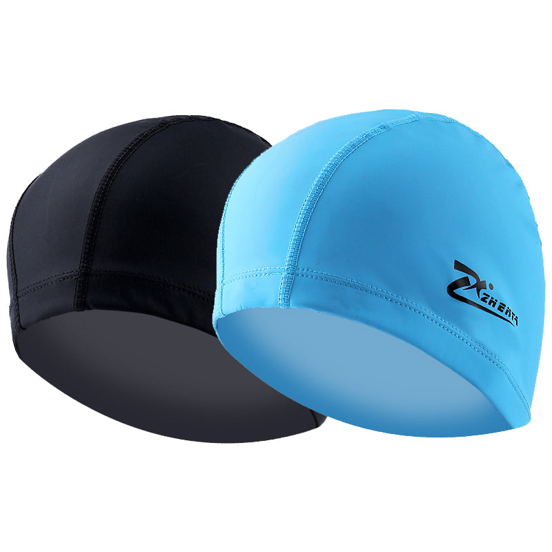 PU Cloth Waterproof Swimming Caps Lion-Tree