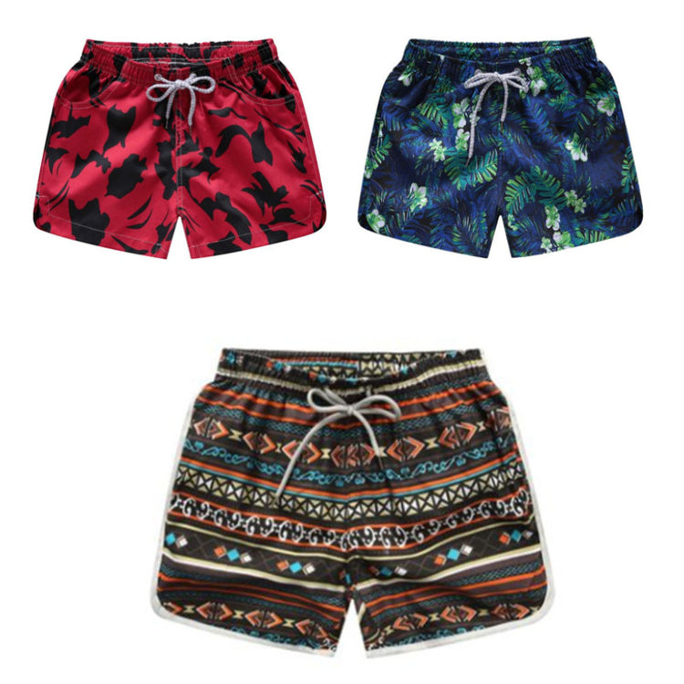 Summer beach pants casual shorts Lion-Tree