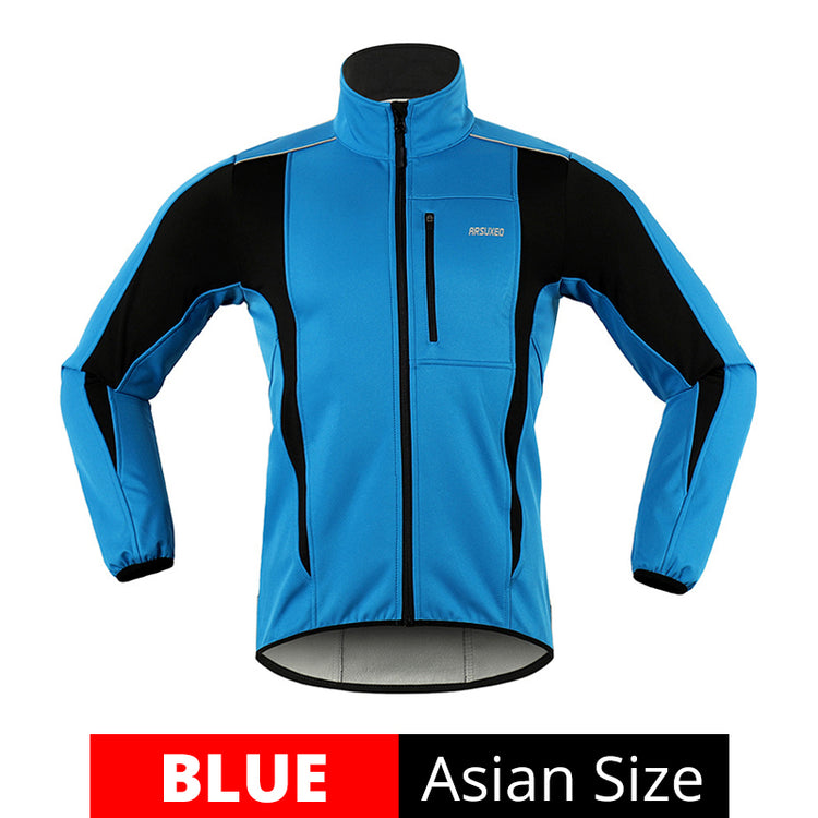 Fleece warm three layer cycling Coat Jacket Top Lion-Tree