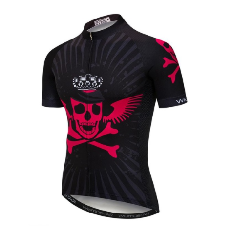 Weimostar skull jersey men&