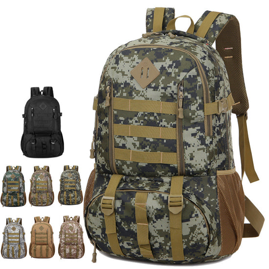 Outdoor mountaineering bag travel backpack camouflage Lion-Tree