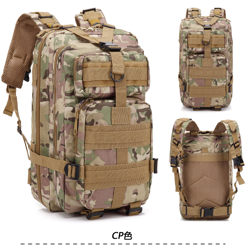 Camouflage Backpack Outdoor Sports Upgraded 3P Bag Camouflage Backpack Tactical Backpack Outdoor Camping Travel Lion-Tree