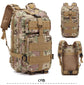 Camouflage Backpack Outdoor Sports Upgraded 3P Bag Camouflage Backpack Tactical Backpack Outdoor Camping Travel Lion-Tree