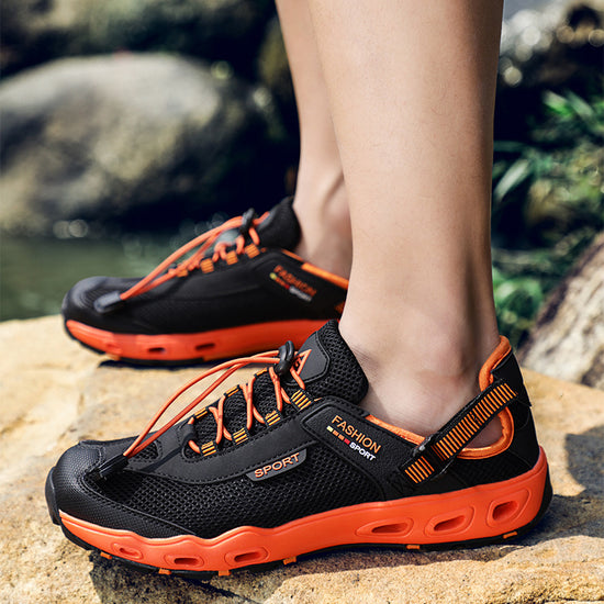 Breathable outdoor hiking shoes hiking shoes Lion-Tree