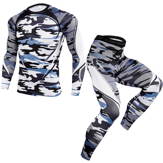 Outdoor fitness sports suit men&