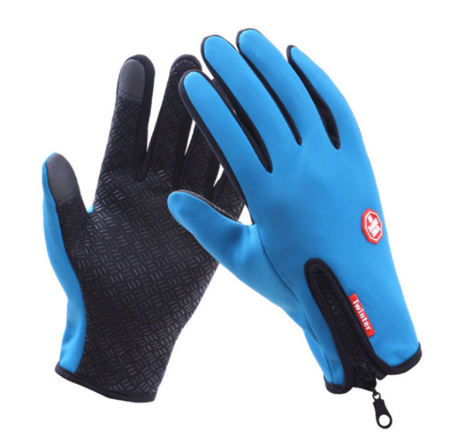 Winter Thick Warm Touch Screen Gloves Lion-Tree