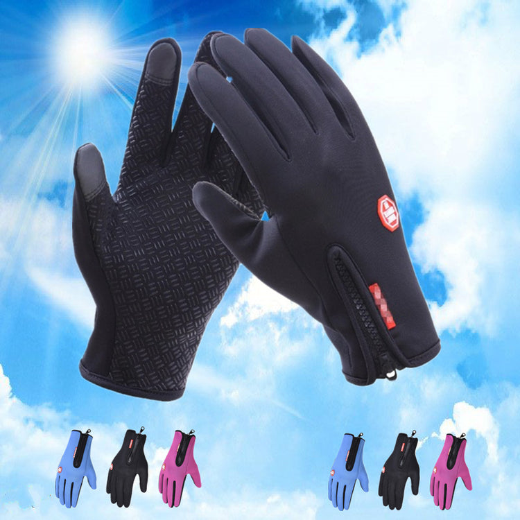 Winter Thick Warm Touch Screen Gloves Lion-Tree