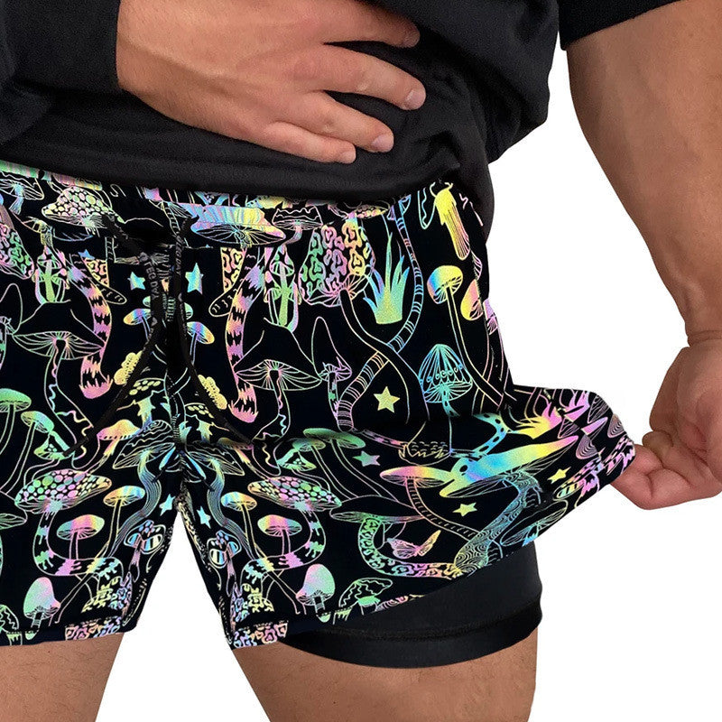 Reflective Shorts Men&