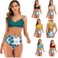 Amazon Split Print Swimsuit Lion-Tree