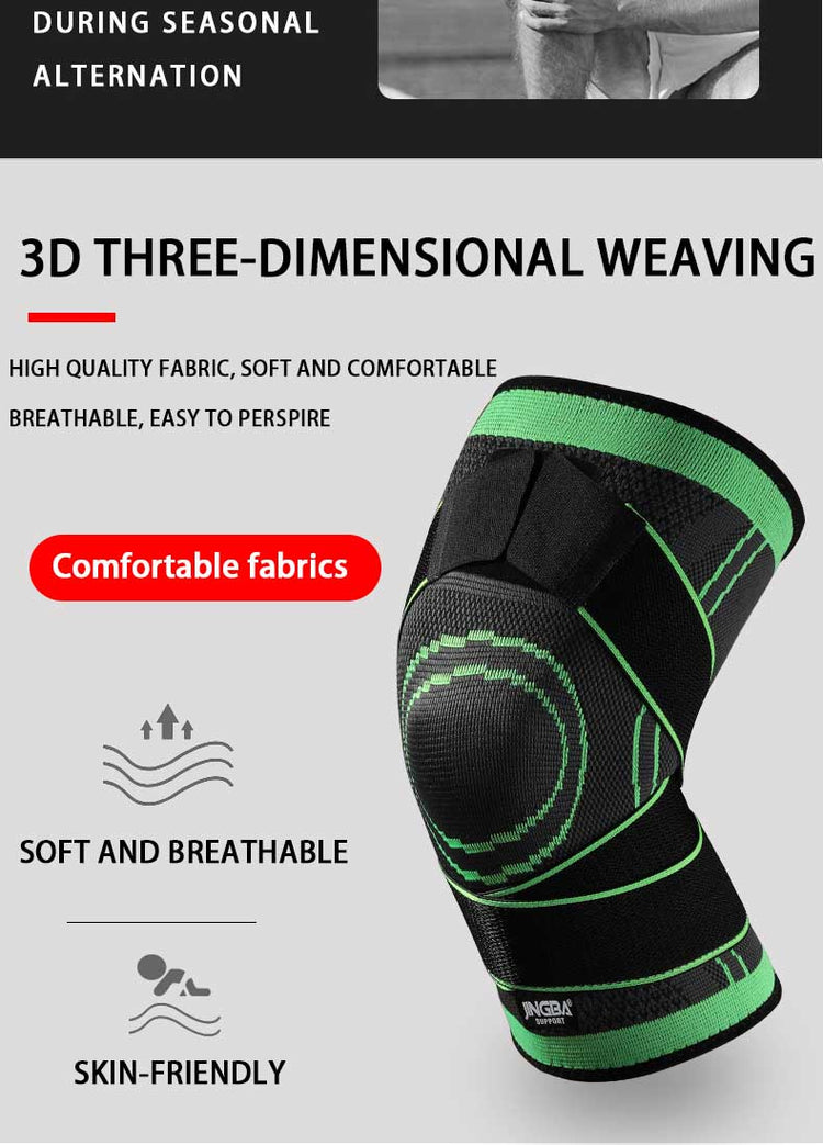 Knee Pads Cycling Sports Bandages Breathable Knee Pads Sports Protective Gear Lion-Tree