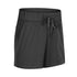 Lace Wide Loose Sports Shorts Women Stretch Breathable Gym Training Yoga Shorts Lion-Tree