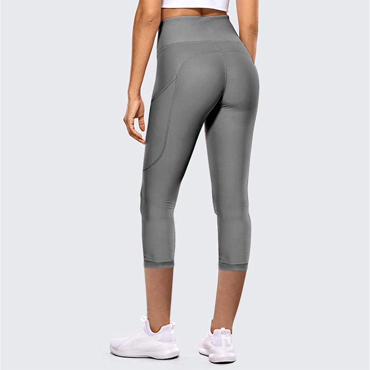 High-waist Hip-lifting Cropped Yoga Pants Women&