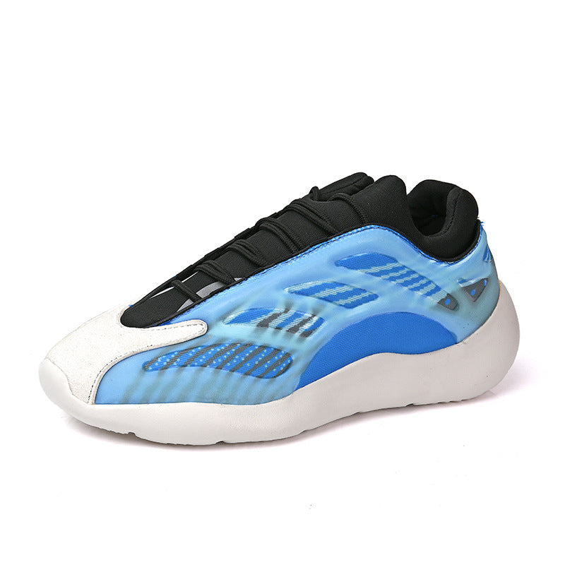Fashion Trend Luminous Casual Shoes Breathable Sneakers Lion-Tree