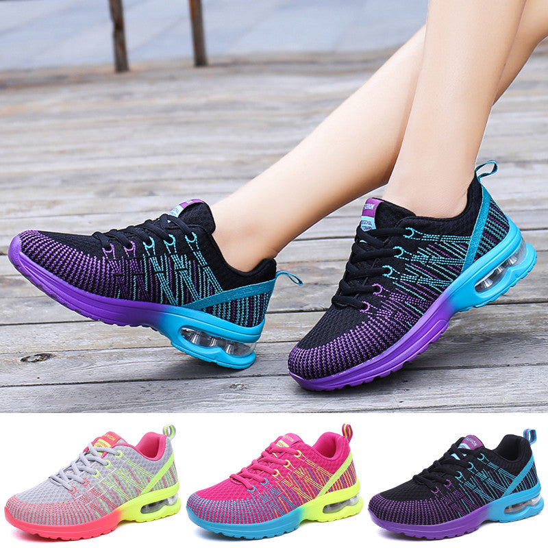 New Sports Shoes Casual Mesh Breathable Fitness Women&