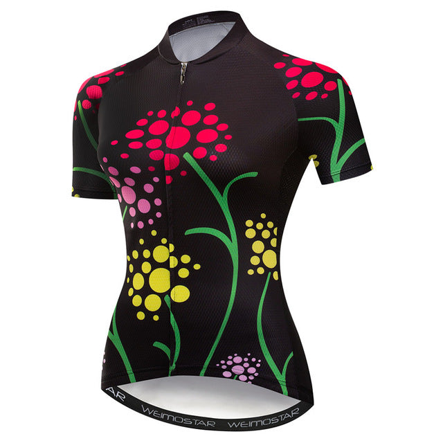 Women Cycling Jersey Shirt Lion-Tree