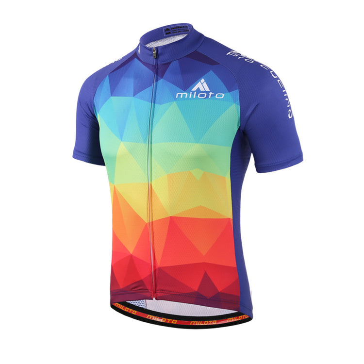 Cycling jersey short top plus extra large size Lion-Tree