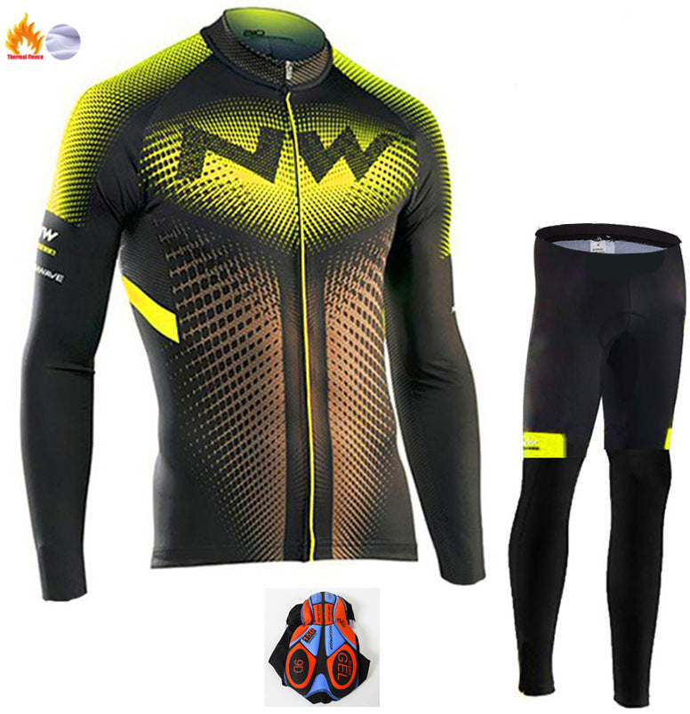 Cycling jersey long sleeve suit Lion-Tree