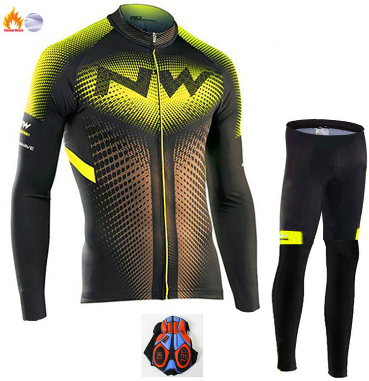 Cycling jersey long sleeve suit Lion-Tree