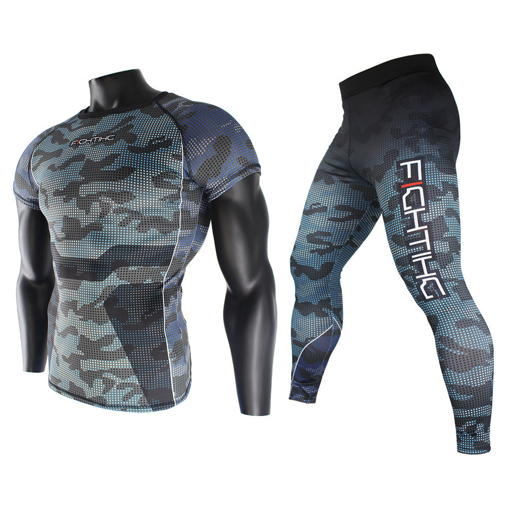 Running fitness wear-resistant tights suit Lion-Tree