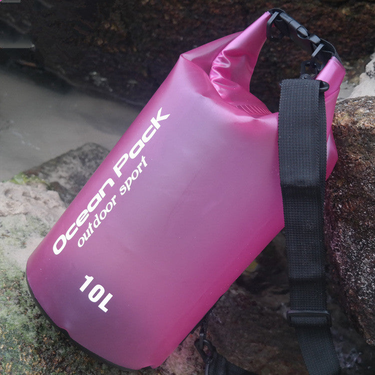 Spot beach bag anti water bucket bag PVC waterproofing bag drifting waterproof bag swimming bag outdoor sports bag Lion-Tree