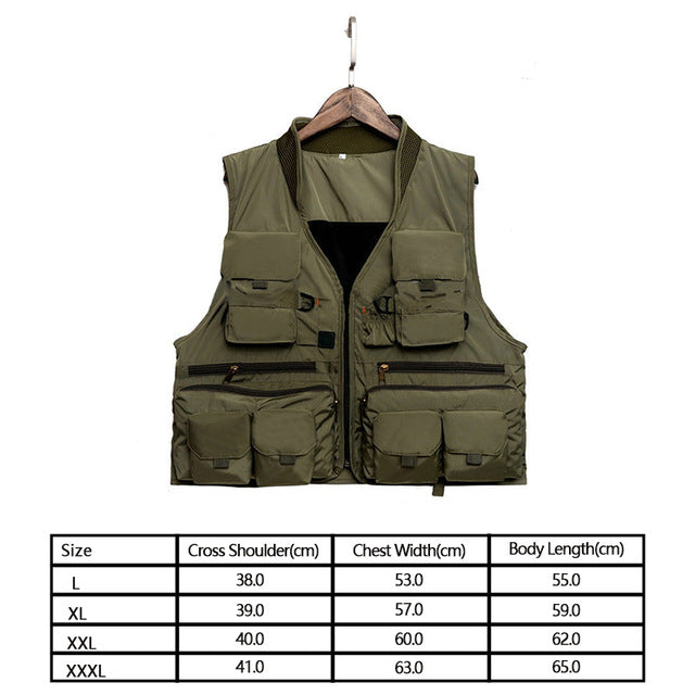 Fishing suit multifunctional fishing vest Lion-Tree