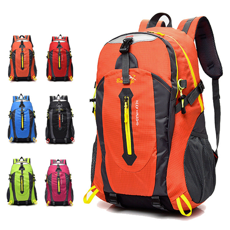Outdoor mountaineering bag large-capacity school bag travel backpack Lion-Tree