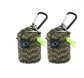 Camping bag climbing umbrella rope equipment kit hand-woven process escape emergency self-help kit outdoor supplies Lion-Tree