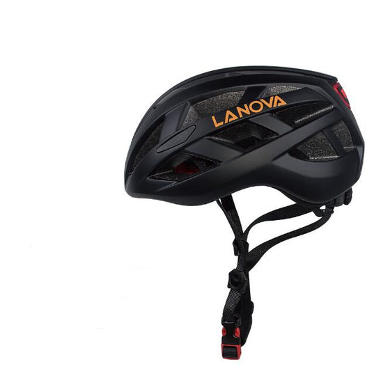 Male and female one-piece bicycle riding helmet with light Lion-Tree