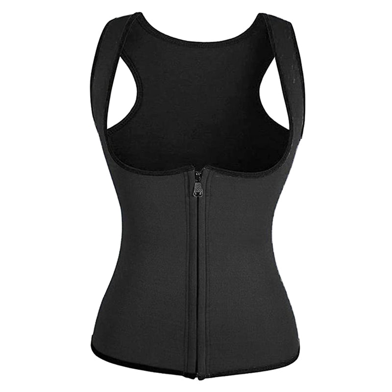 Zipper-Style Ladies Body Tummy Court Corset, Yoga Wear, Fitness Vest, Shapewear Lion-Tree