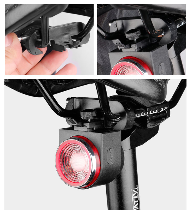 Wireless remote control smart bicycle tail light Lion-Tree