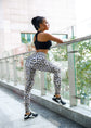 Leopard print digital yoga pants Lion-Tree