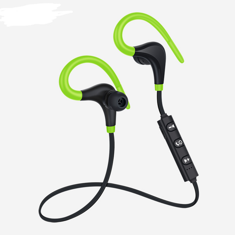 BT-01 Big Horn Sports Bluetooth Headset Bina Bluetooth 4.1 Protocol Wireless Sports Bluetooth Earbuds Lion-Tree