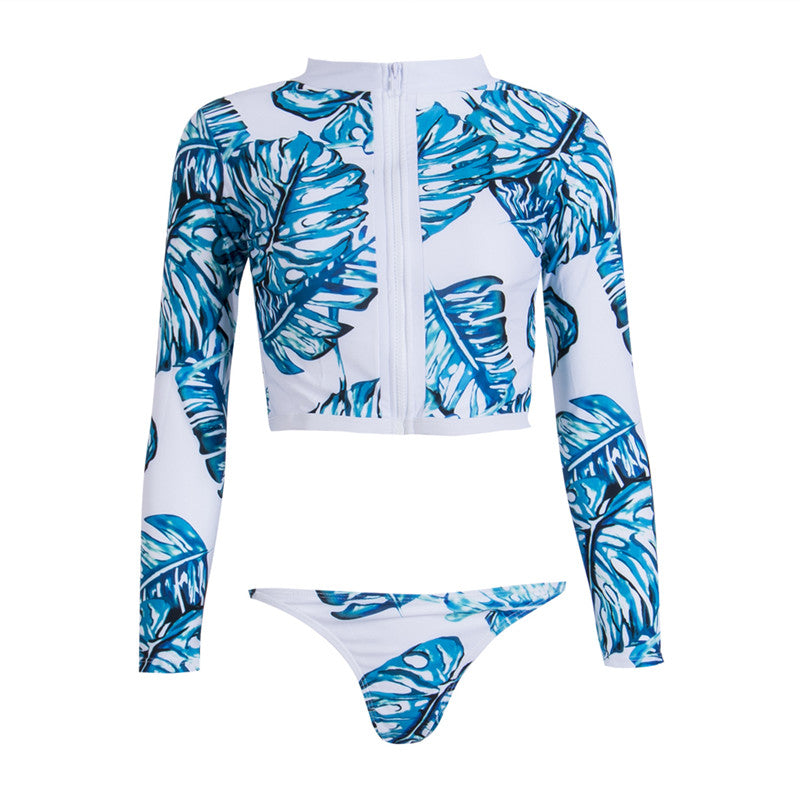 Tropical print bikini Lion-Tree